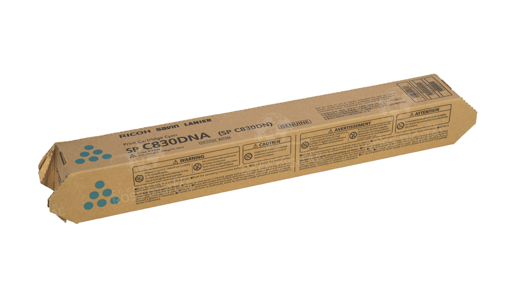 CARTUCHO DE TÓNER RICOH SP C830DN CIAN ORIGINAL