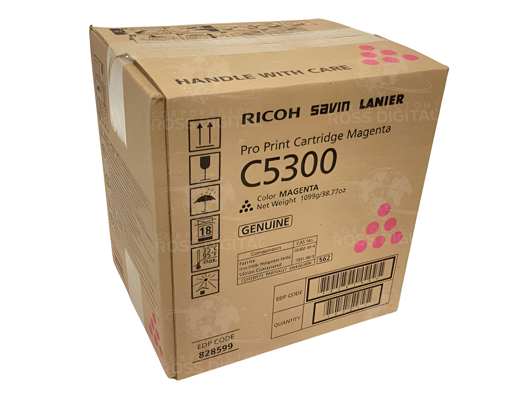 CARTUCHO DE TÓNER RICOH PRO C5300 MAGENTA ORIGINAL