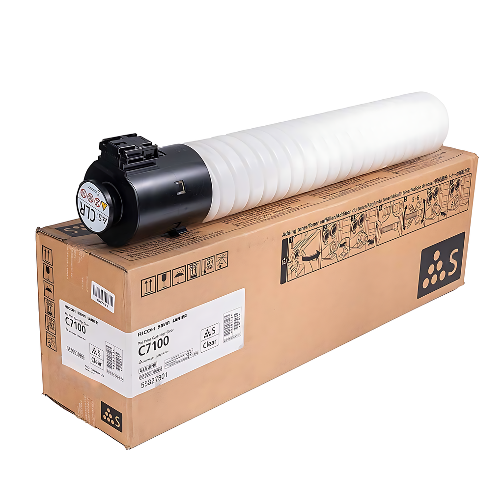 CARTUCHO DE TÓNER RICOH PRO C7100 TRANSPARENTE ORIGINAL