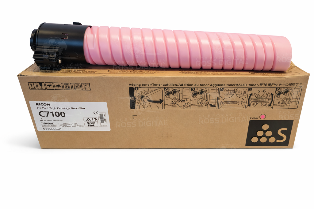 CARTUCHO DE TÓNER RICOH PRO C7100 ROSA NEÓN ORIGINAL
