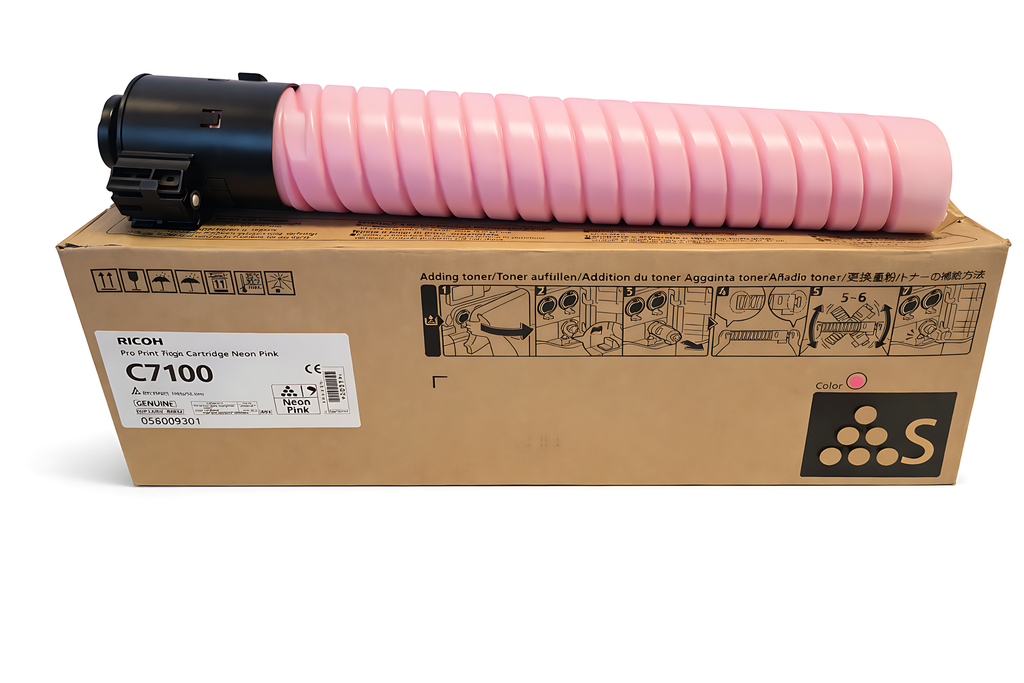 CARTUCHO DE TÓNER RICOH PRO C7100 ROSA NEÓN ORIGINAL