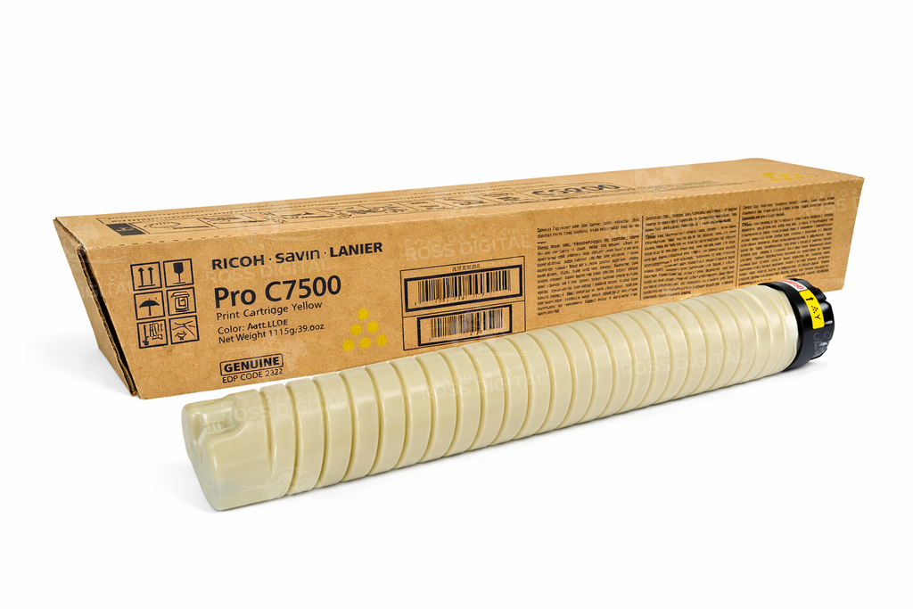 CARTUCHO DE TÓNER RICOH PRO C7500 AMARILLO ORIGINAL