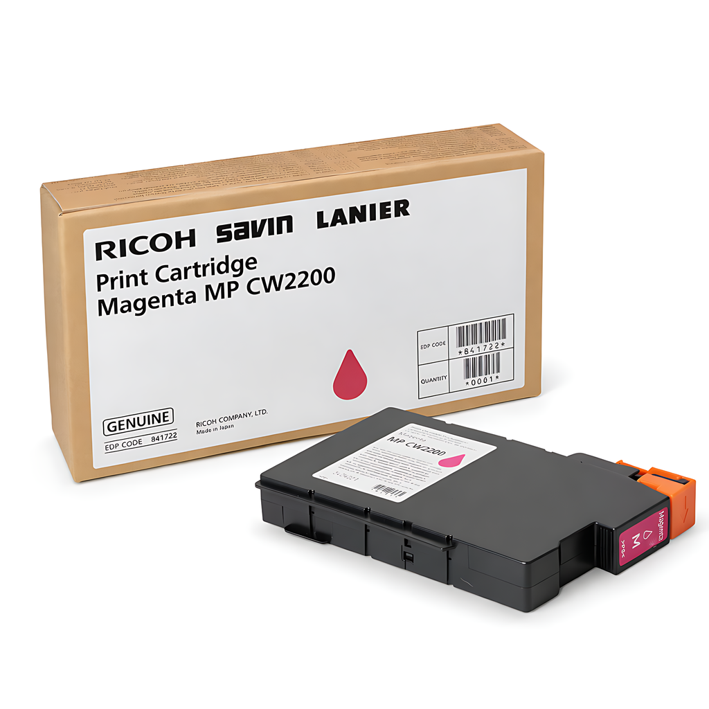 CARTUCHO DE TINTA RICOH MP CW 2200 - MAGENTA ORIGINAL
