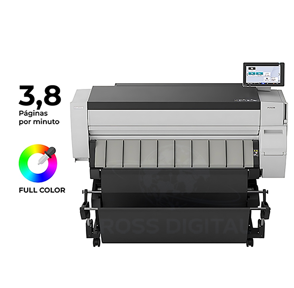Plotter RICOH IP CW2200, Ink a Color de Gran Formato