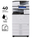 Fotocopiadora RICOH MP 4055, Impresora Multifuncional Láser Monocromática A4 / A3 Semi-Nuevo