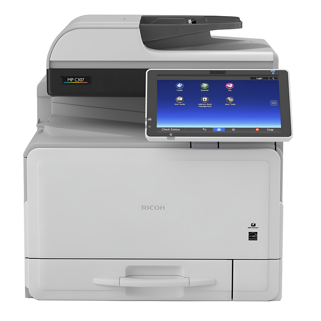 Fotocopiadora RICOH MP C307 – Impresora Láser Multifuncional Color A4 Semi- Nueva