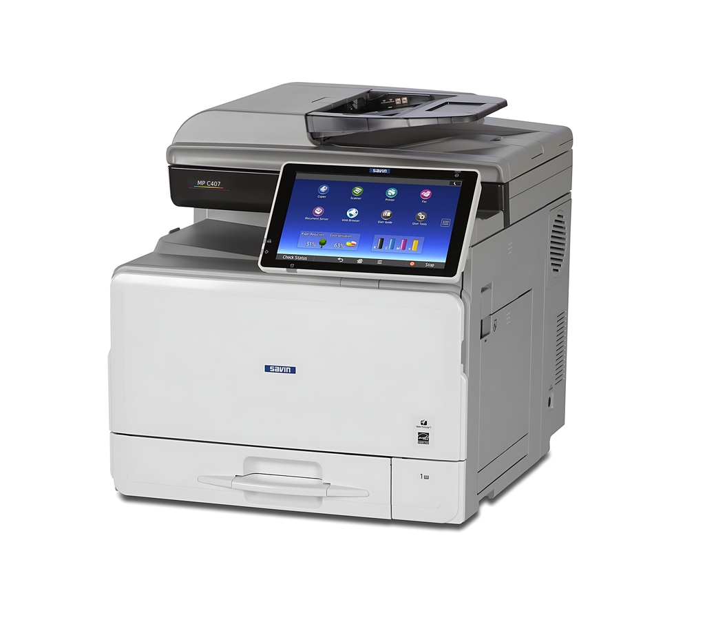 Fotocopiadora RICOH MP C407 – Impresora Láser Multifuncional Color A4 Semi-Nueva