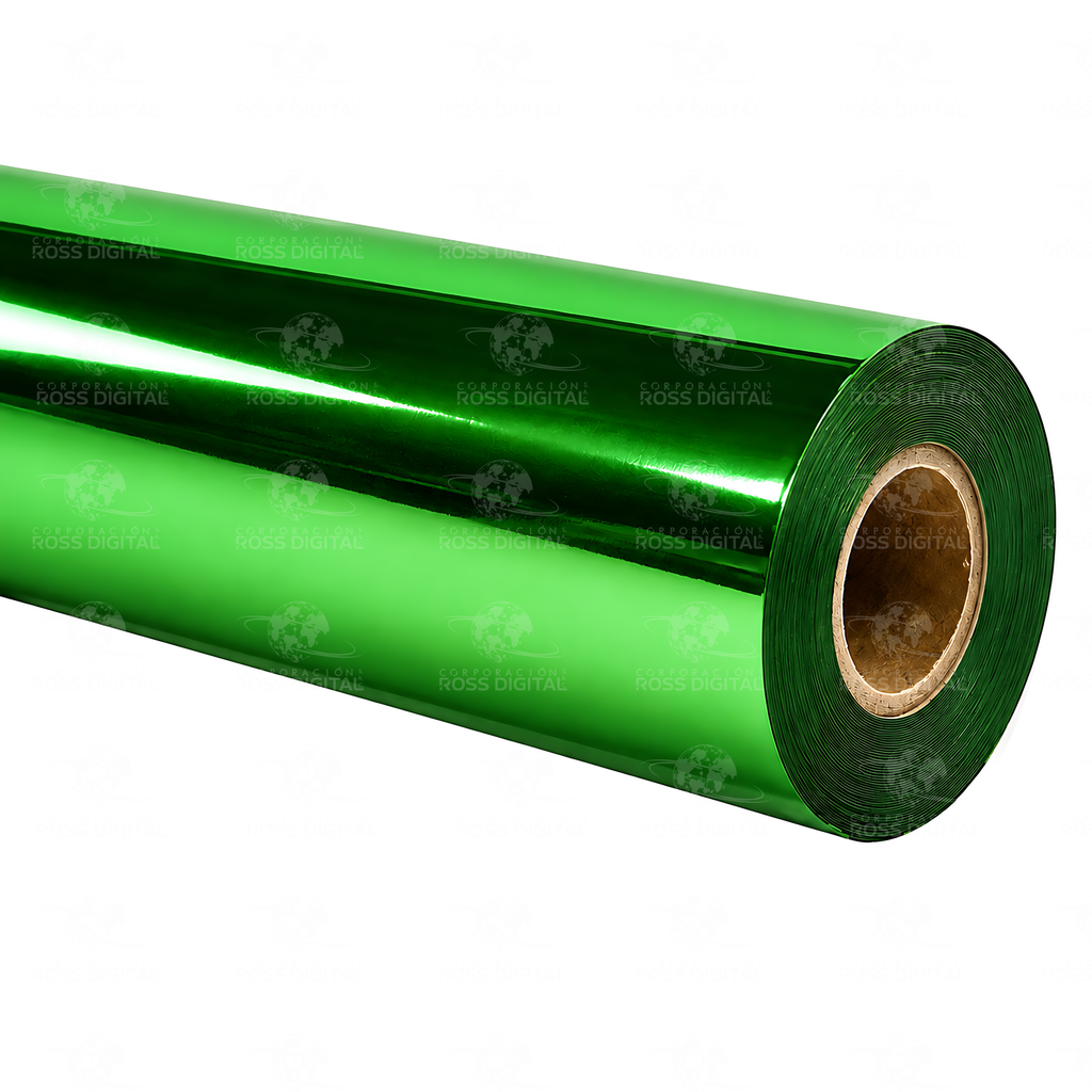 Green Foil (Lamina Verde) de 12½" x 60M Original para RICOH RI 1000 / RI 2000 Textil