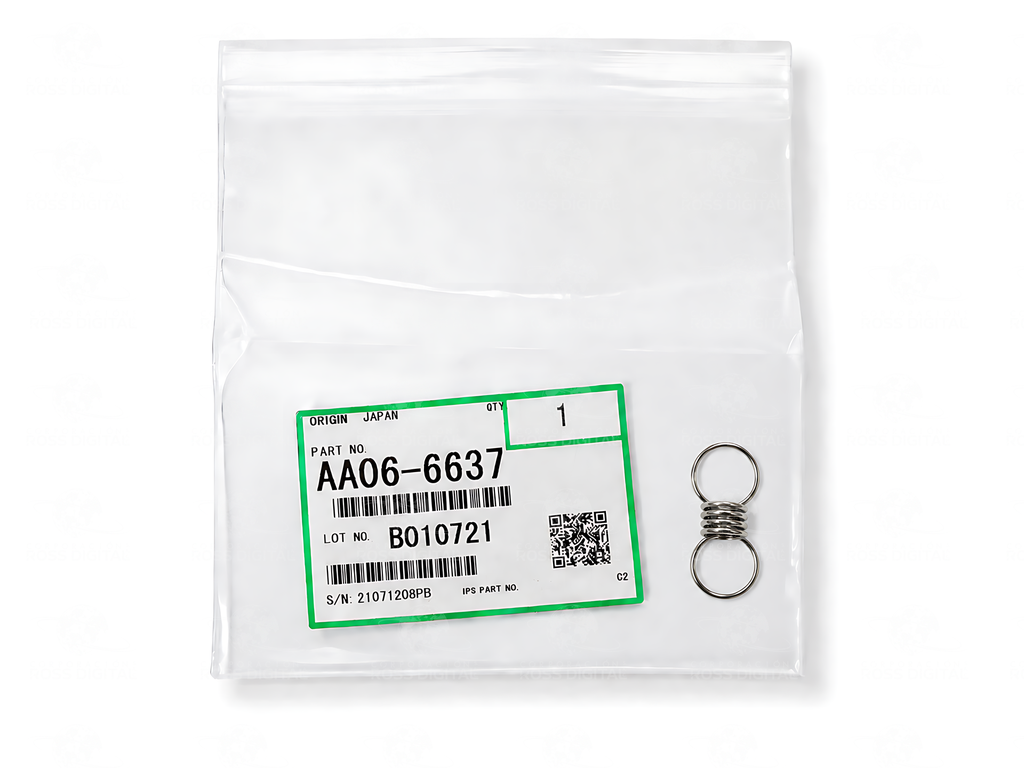 Resorte De Uñas De Calor (Upper Picker Finger Spring) Original Ricoh Mp 305+spf