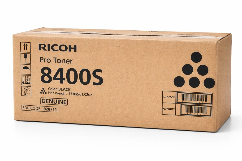 CARTUCHO DE TÓNER RICOH PRO 8400 S NEGRO ORIGINAL