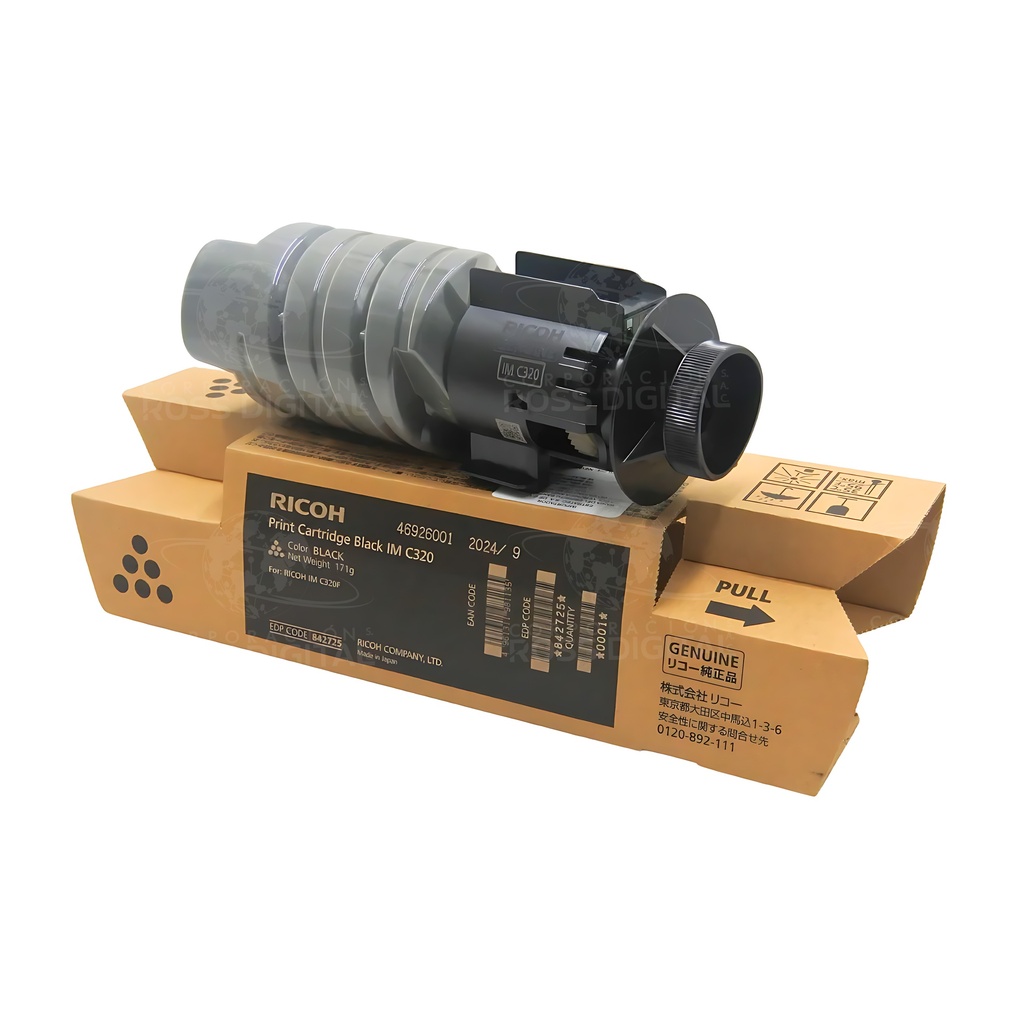 CARTUCHO DE TÓNER RICOH IM C320 F NEGRO ORIGINAL