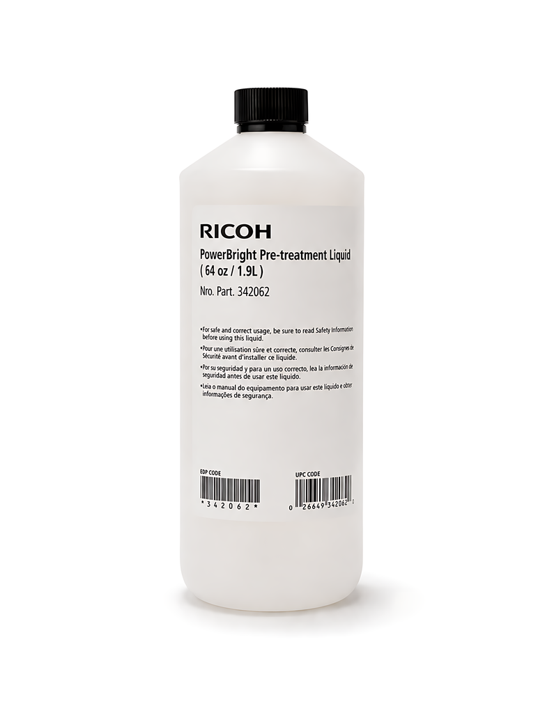 Líquido de Pretratamiento PowerBright 64 oz / 1,9 L Original Ricoh