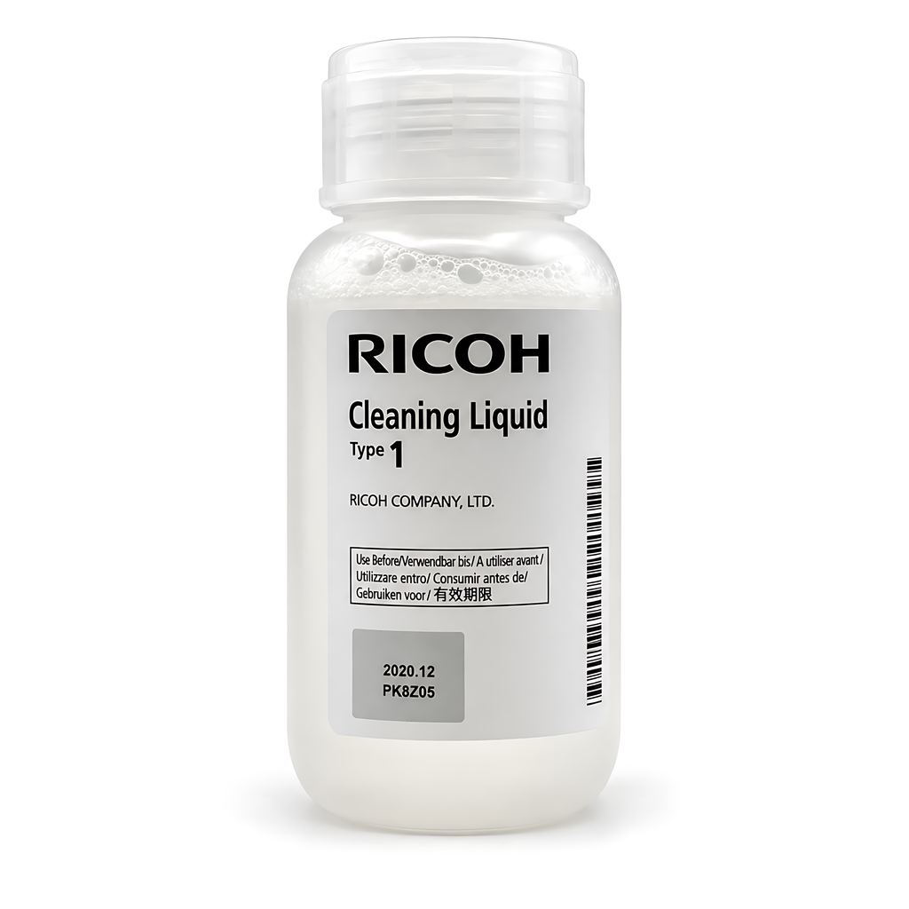 Líquido de Limpieza Tipo 1 Original Ricoh para sistemas DTG