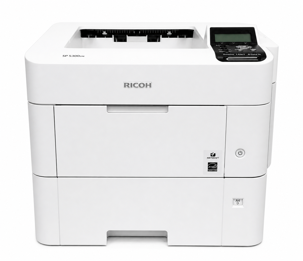 Impresora Láser Ricoh SP 5300 DN, Monocromática A4 de 32 ppm Semi-Nueva