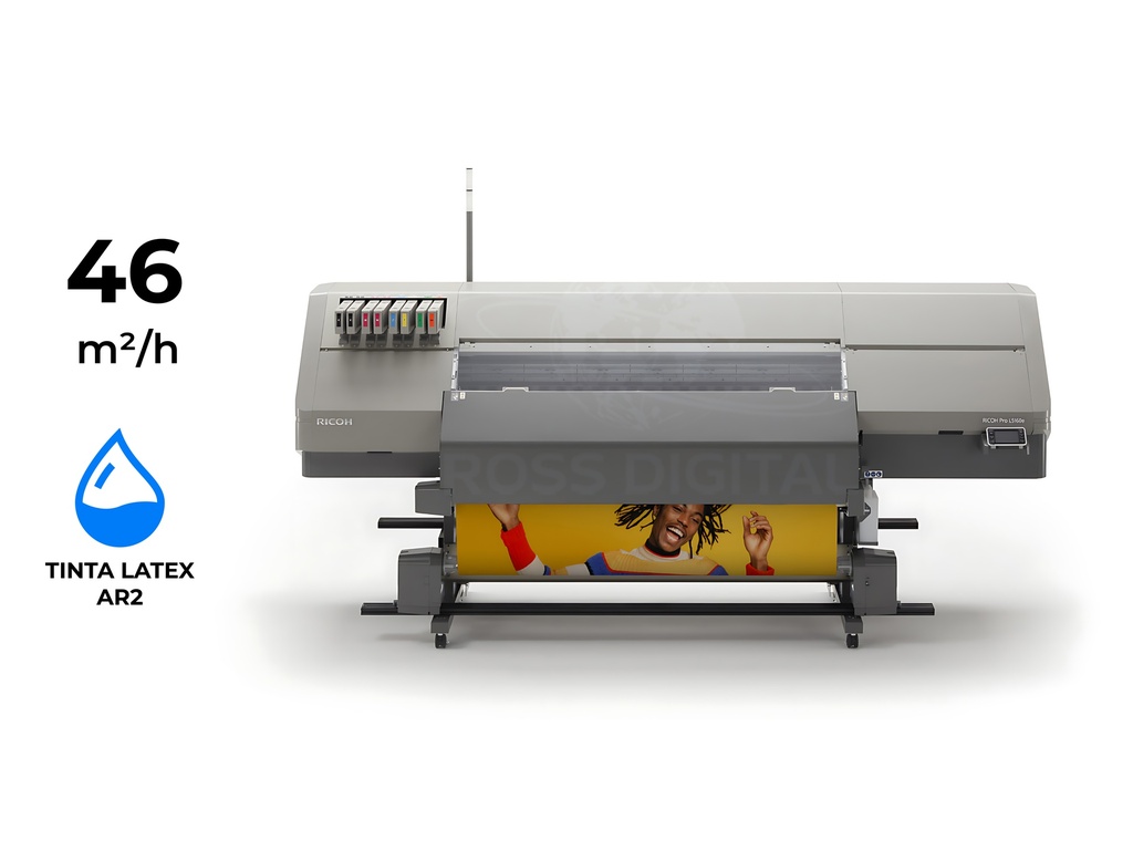 Plotter RICOH PRO L5160e a Color de Gran Formato para vinilo (Latex)