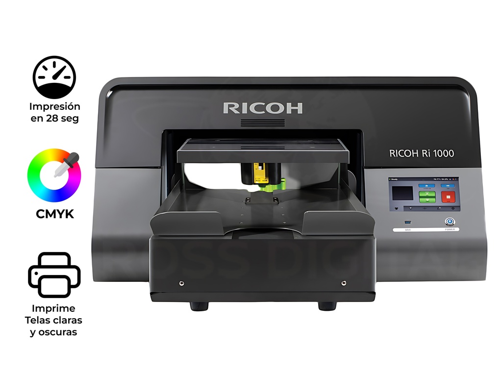 Plotter  Textil RICOH RI 1000, Ink a Color de Gran Formato