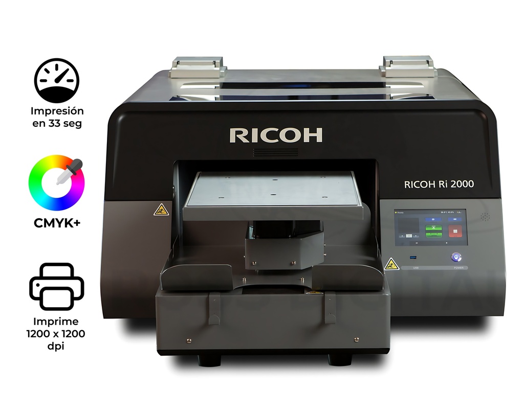 Plotter Textil RICOH RI 2000, Ink a Color de Gran Formato