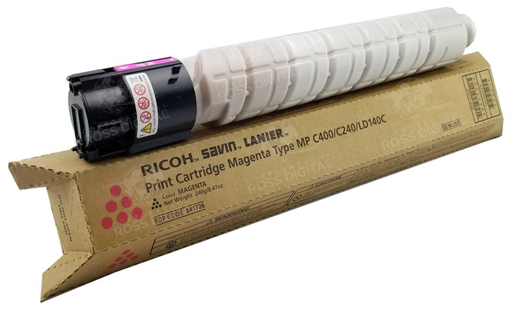 CARTUCHO DE TÓNER RICOH MP C400 MAGENTA ORIGINAL
