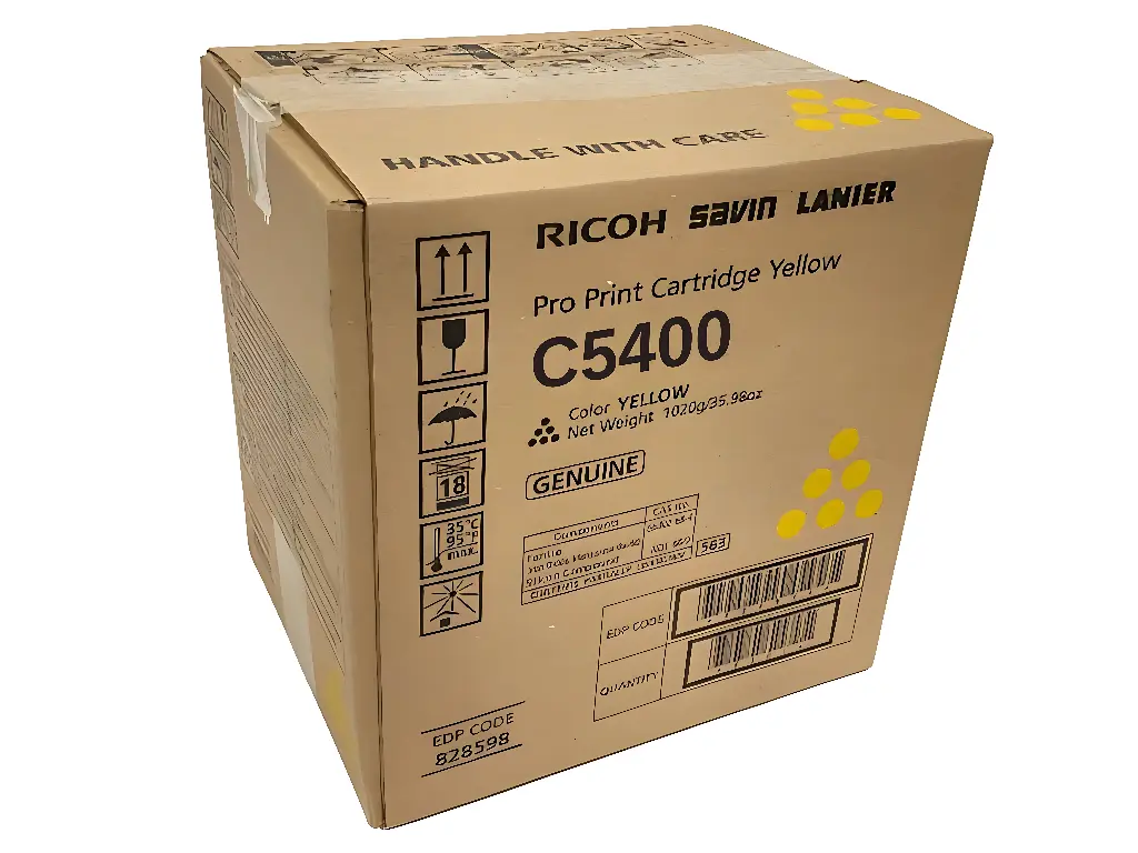 CARTUCHO DE TÓNER RICOH PRO C5400 AMARILLO ORIGINAL
