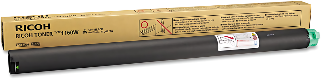 CARTUCHO DE TÓNER RICOH TYPE 1160W NEGRO ORIGINAL