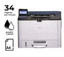 Impresora Láser Ricoh SP 3710DN, Monocromática, A4, 34 ppm  Semi-Nueva