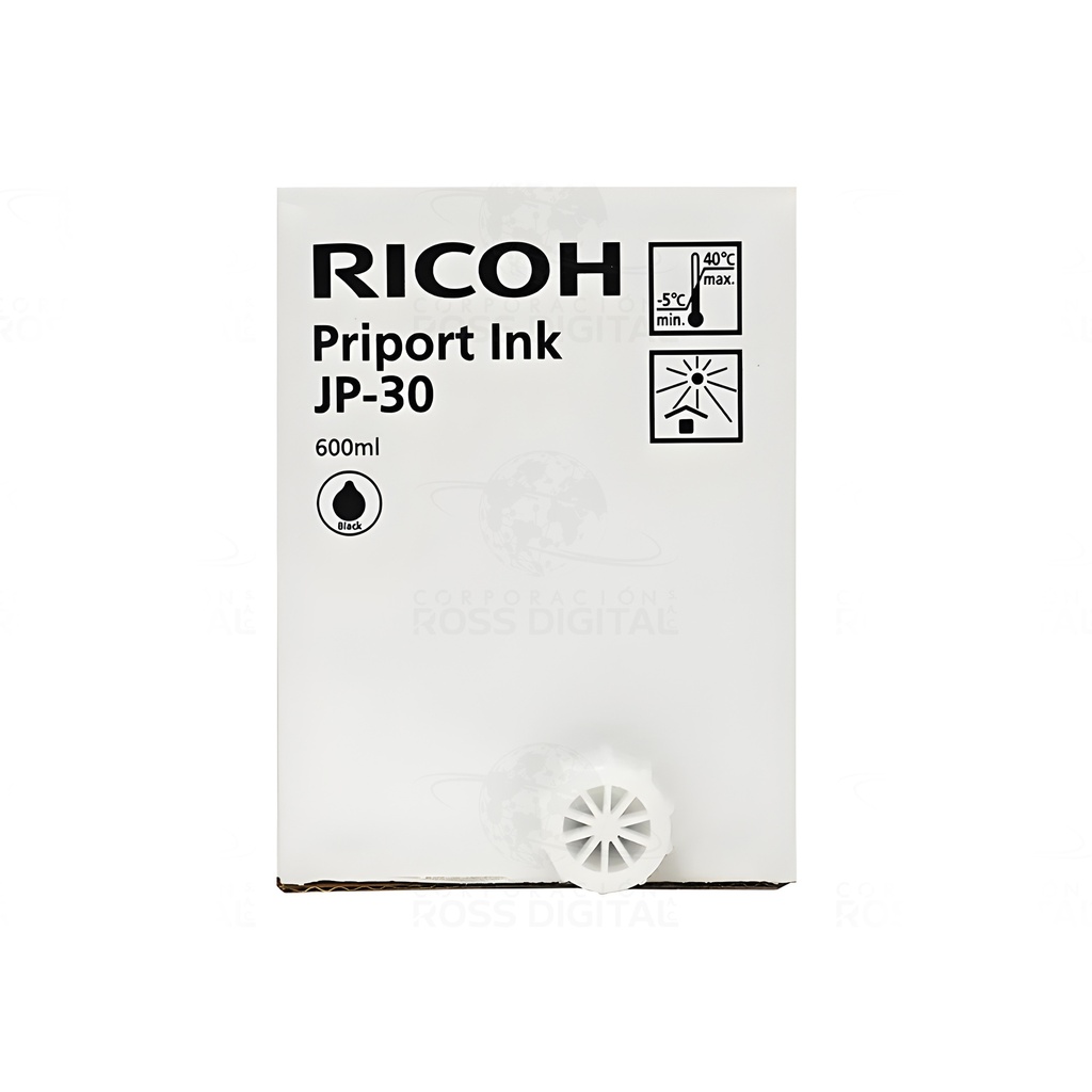 CARTUCHO DE TINTA ( JP-30 ) NEGRO ORIGINAL  RICOH