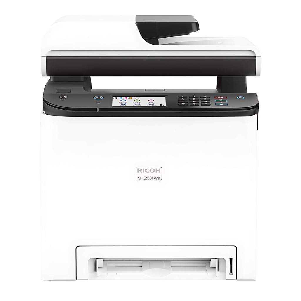 Fotocopiadora RICOH M C250FW – Impresora Láser Multifuncional Color A4 Semi-Nueva