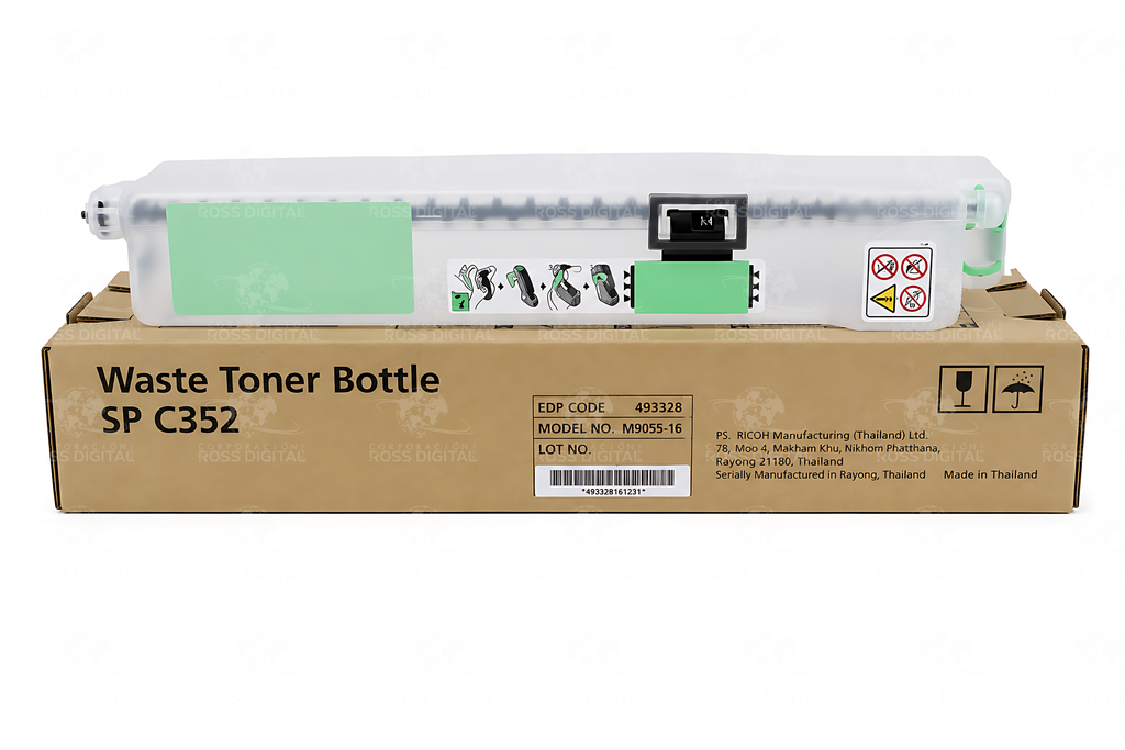 Botella de Toner Residual Original Ricoh para SP C352 