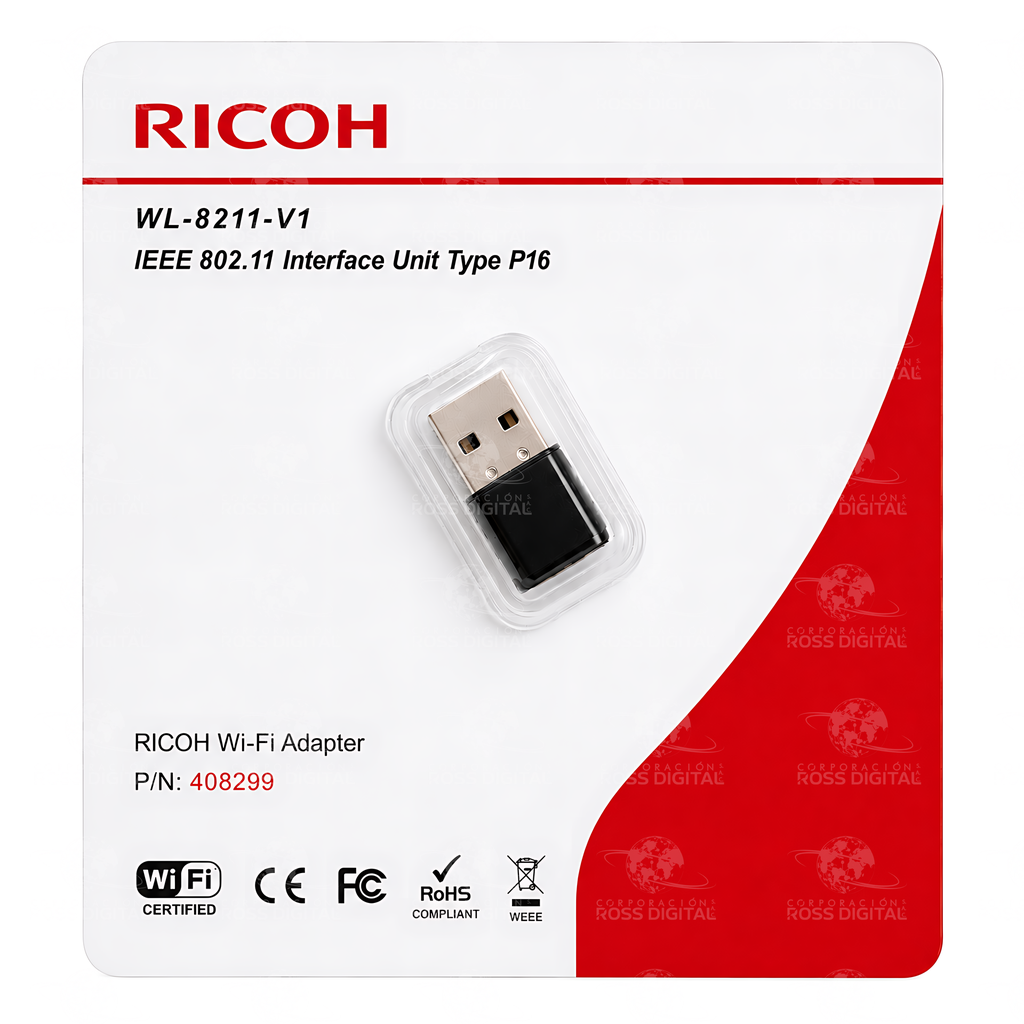 Modulo USB Wifi Interfaz IEEE 802.11 Original Ricoh
