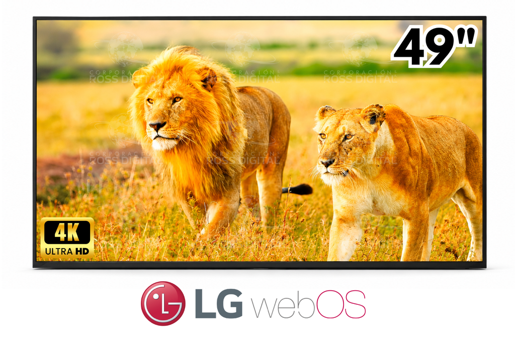 Pantalla De 49" LG UHD Digital Signage con webOS