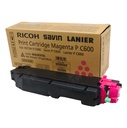 CARTUCHO DE TÓNER RICOH P C600 MAGENTA ORIGINAL